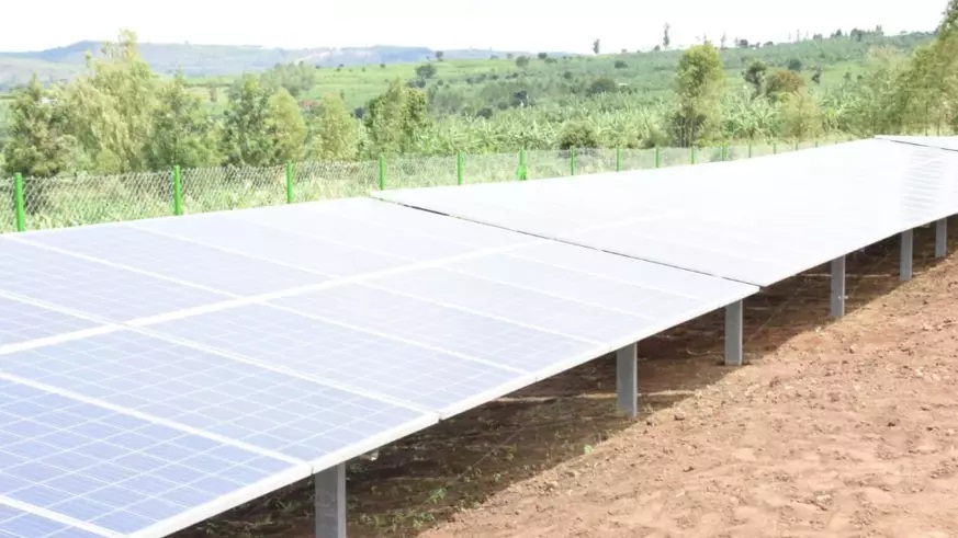 A 50kw hybrid mini-grid in Rutenderi, Gasabo District. Renewable energy has potential to be  a key growth driver.