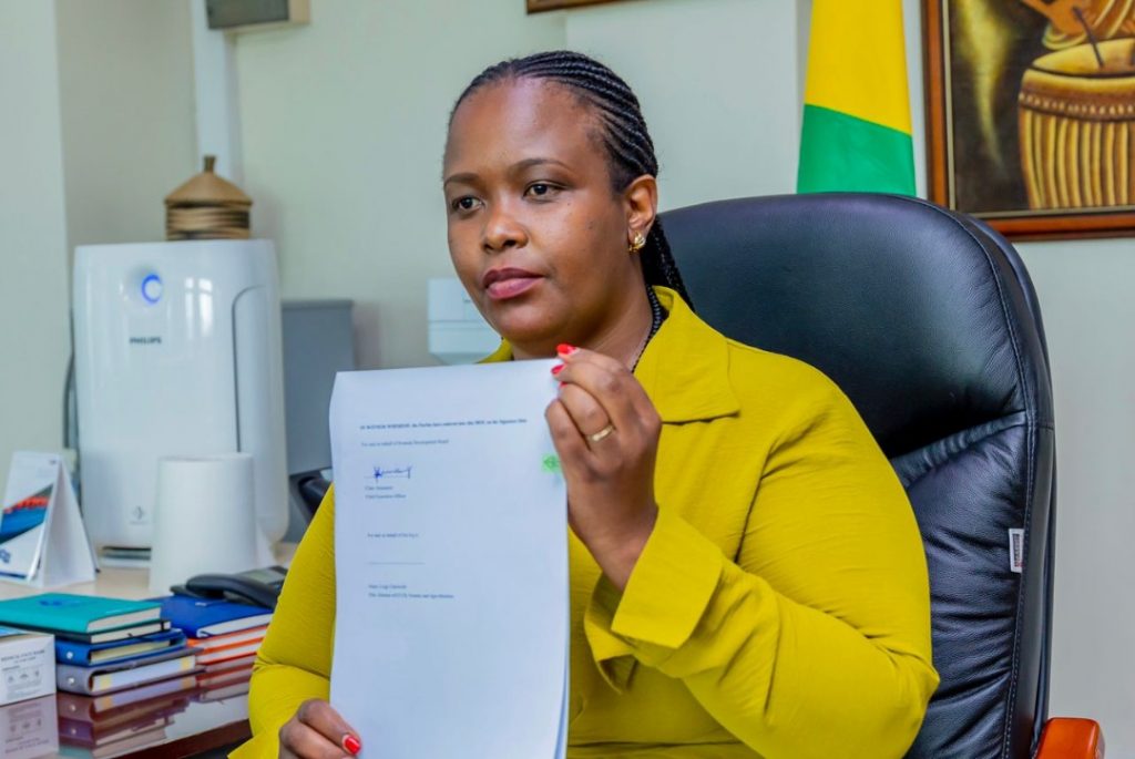 Claire Akamanzi, Chief Executive Officer at Rwanda Development Board. Photo: Courtesy.