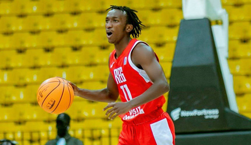 REG BBC's Nshobozwabyosenumukiza with the ball during the game against AS Sale from Morocco in Dakar on March 6. REG will  face Cameroonu2019s Forces Armeu0301es et Police (FAP) in the opener.Courtesy