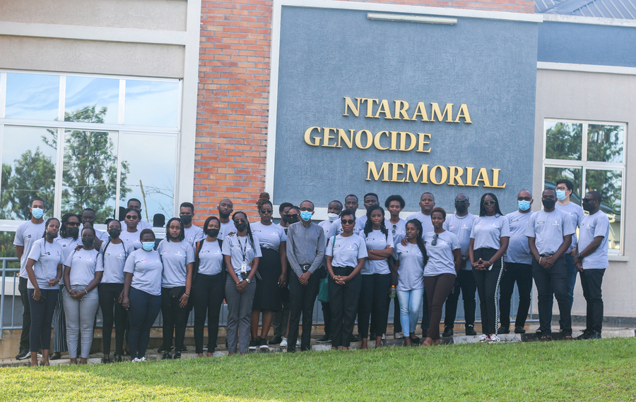 CANAL+ Rwanda, Canal Olympia and CanalBox , staff from the Vivendi has on Wednesday April 27 visited Ntarama Genocide Memorial to pay tribute to innocent victims who were killed during the 1994 Genocide against the Tutsi.