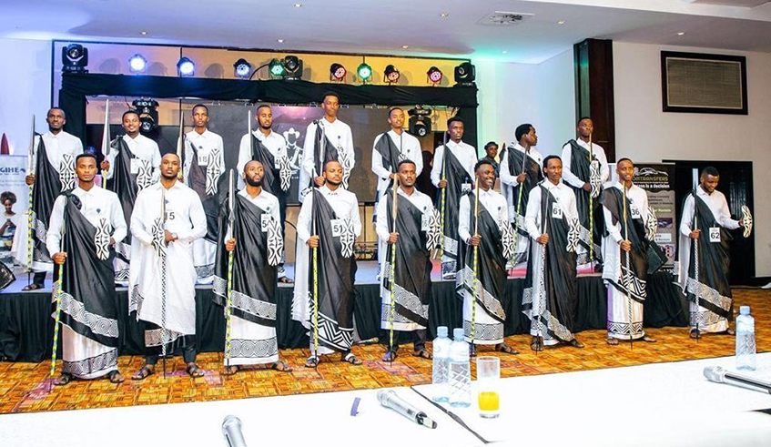 The top 18 who progressed to the Boot Camp. / Photo Mister Rwanda 