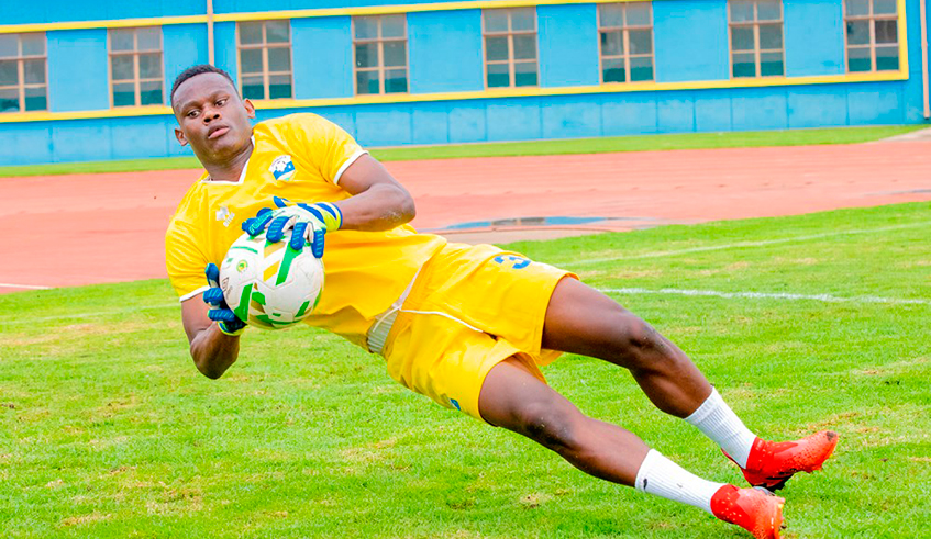 The 19-year-old shot stopper Pierre Ishimwe. All photos: Courtesy.