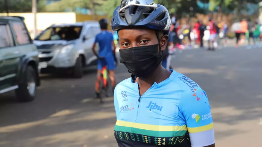 Aline Uwera has been named among the top junior women riders from Africa for the current 2022 season. Photo: File.
