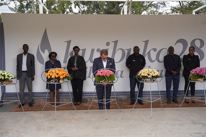 I&M Bank Management lay wreaths to pay tribute to the victims of the Genocide Against the Tutsi during their visit at Kigali Genocide Memorial on May 6. All Photos by Craish Bahizi