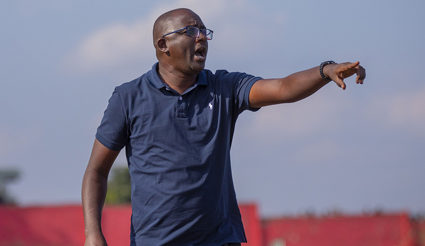 SC Kiyovu head coach  Francis Haringingo. Photo: File.