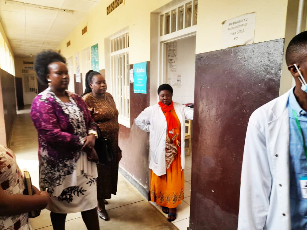 Members of parliament visit Rubavu District during a two-day outreach where the lawmakers were assessing how health-related services are being delivered to mother, child and adolescents. 