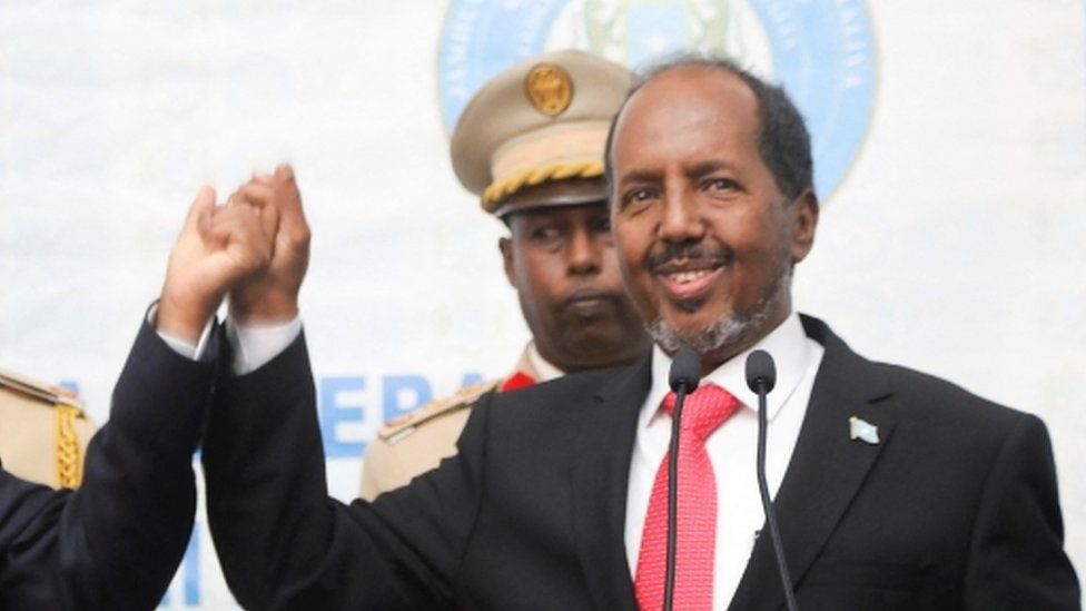 Hassan Sheikh Mohamud will serve as Somalia's president for four years, returning to the role he held between 2012 and 2017. 