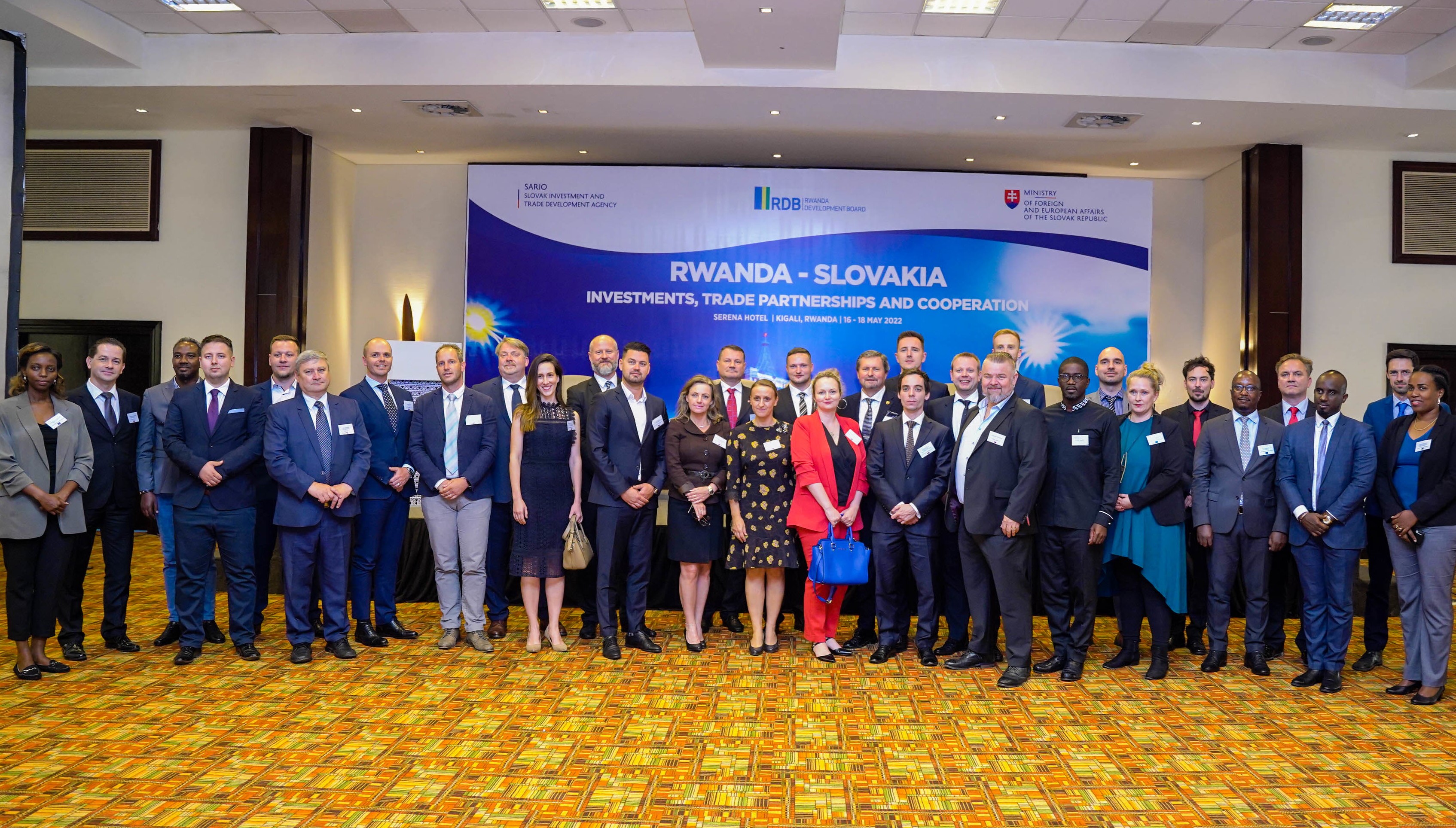 A total of 18 Slovakian business executives are on a trade mission in Rwanda to explore different investment opportunities and partnerships in the country. Photo by Dan Nsengiyumva