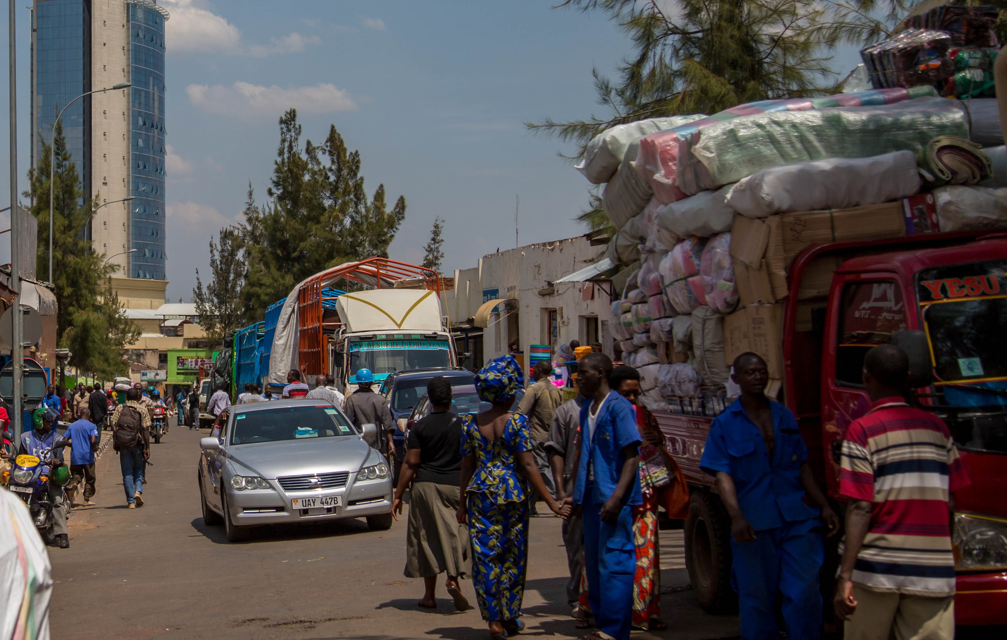 A view of Kigaliu2019s Central Business District. According to the Central Bank expert consumers have to set up a priority list of essential commodities that are needed daily. Photo: Sam Ngendahimana.