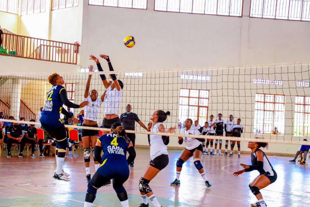 APR and RRA teams will represent Rwanda in the 2022 Womenu2019s Africa Volleyball Club Championship. Photo: Courtesy..