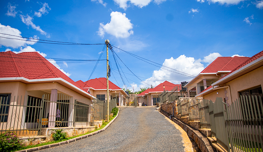 An estate in Nyarugunga Sector, Gasabo District where some of the asylum seekers and migrants from the United Kingdom will be hosted. So far, there are five identified sites where they will be hosted and the government has announced that they expect the first group of about 50 people to arrive at the end of the month. / Photo by Olivier Mugwiza