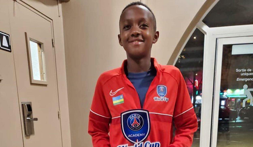 Arlick Tabu Ganza,the son of late Mafisango. Courtesy