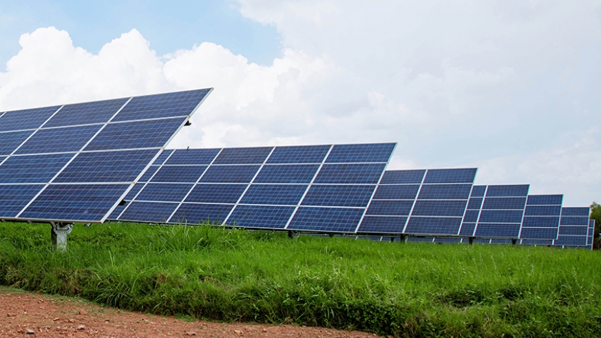 An 8.5MW solar power plant in Rwamagana District. Renewable energy companies have been experiencing a growing focus, with some exciting developments. Photo: File.