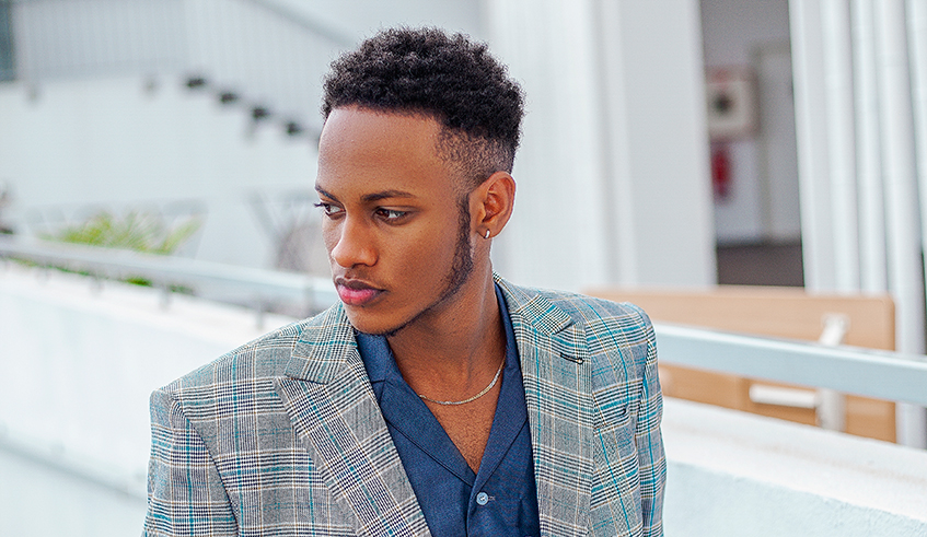 Benny Paul Kabagema, a rising Rwandan model.. Courtesy photo