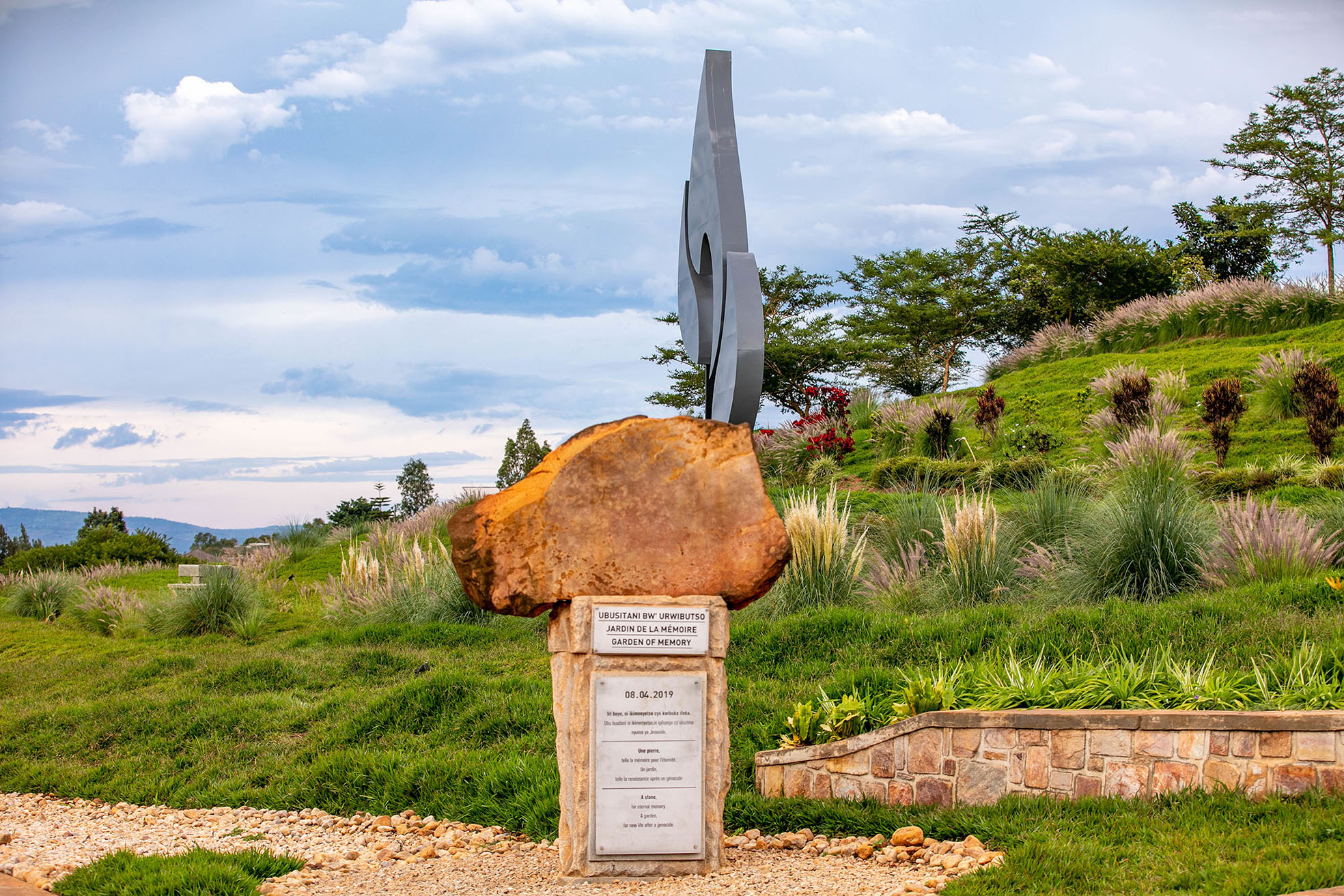 Jardin de la Mu00e9moire (Garden of Memory) located at Nyanza Genocide Memorial in Kicukiro District. Photos: Willy Mucyo.