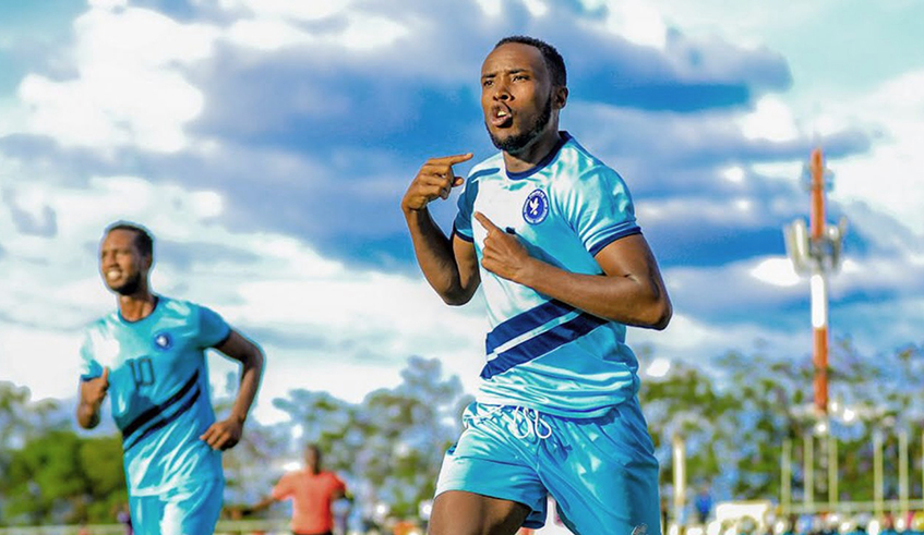 Police FC striker Antoine Dominique Ndayishimiye (File)