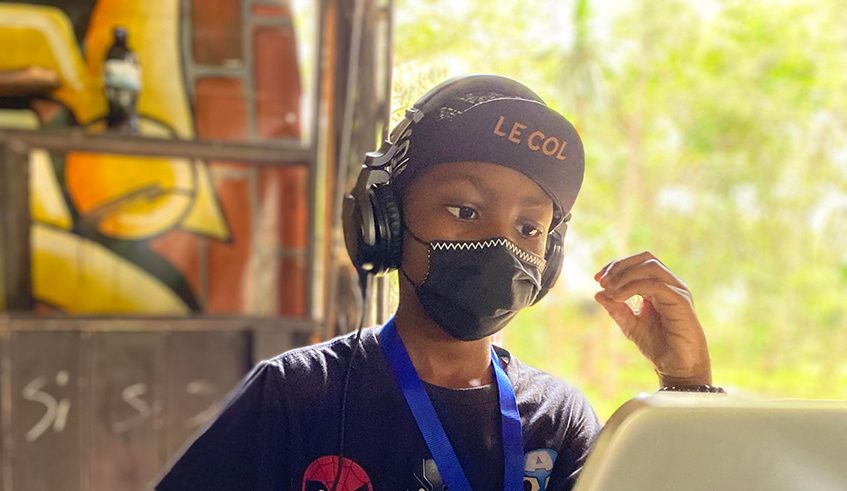 Xavier Maurice Gonda Cooper puts playlists together for events.  Photos/ Courtesy