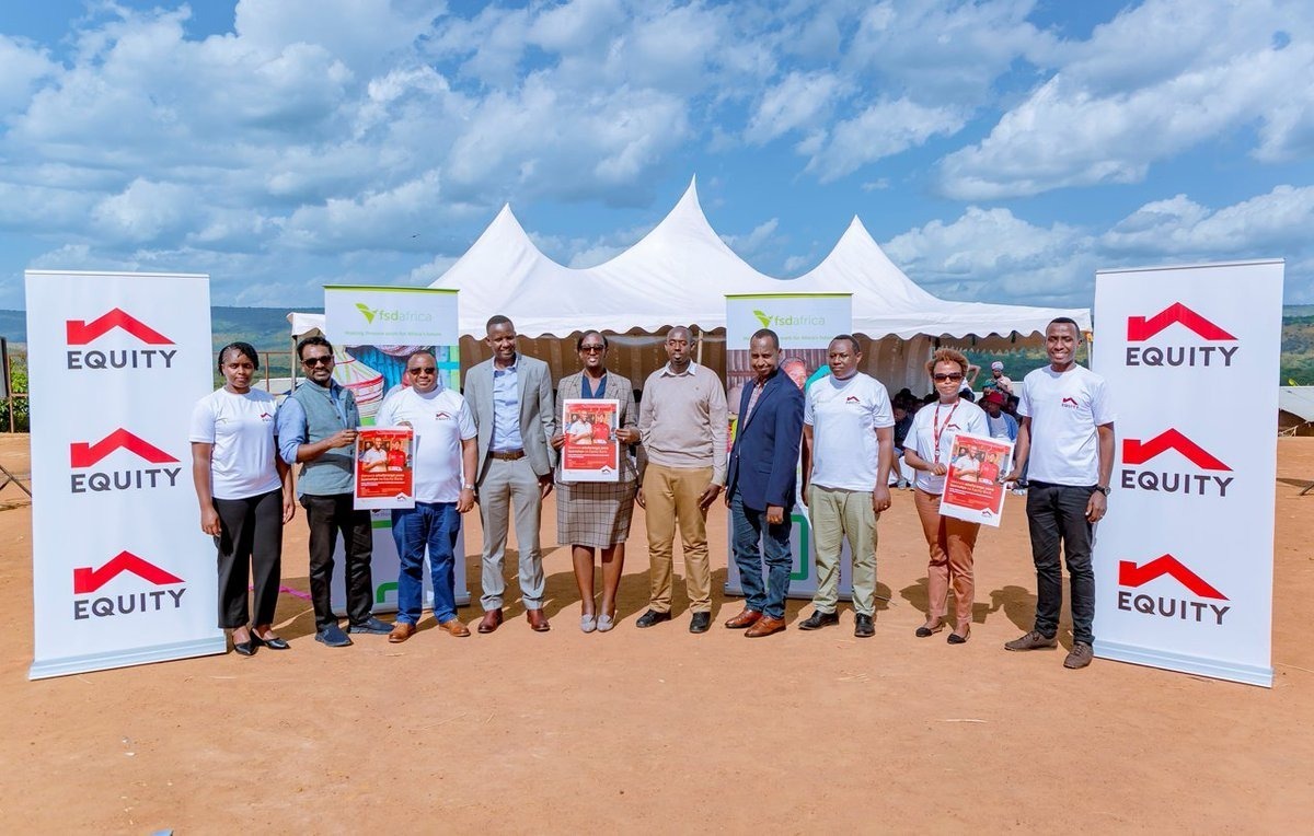Equity Bank Rwanda PLC and Financial Sector Deepening (FSD Africa), launched a programme dubbed Financial Inclusion for Refugees (FI4R) that aims to provide financial services to over 90,000 refugees in Rwanda  on May 31. / Courtesy
