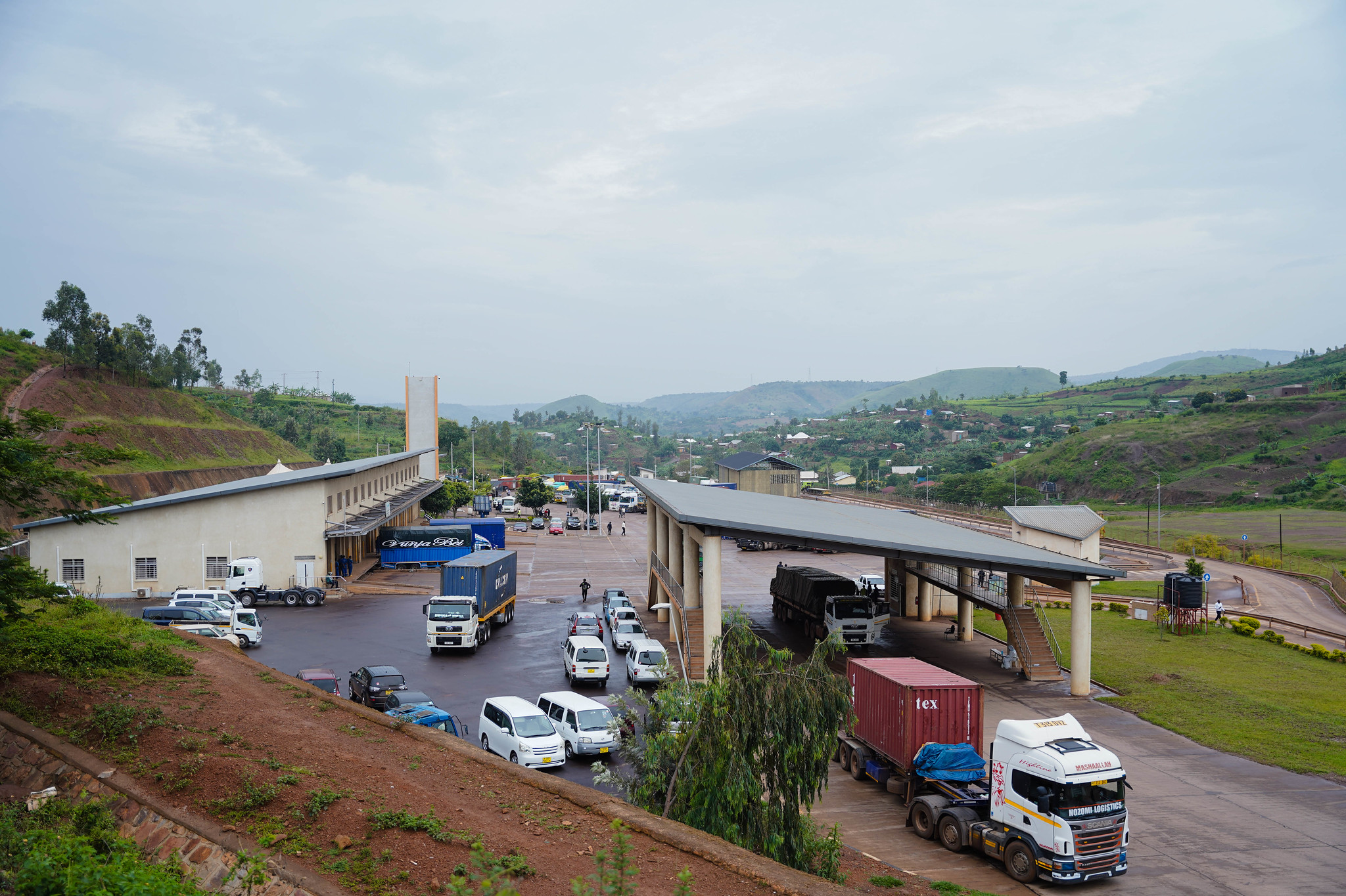 A view of Rusumo One Stop Border Post in Kirehe District.EALA members of parliament   decried the numerous challenges traders face at the Rusumo border crossing between Rwanda and Tanzania on Tuesday, June 7 . Photo by Dan Nsengiyumva