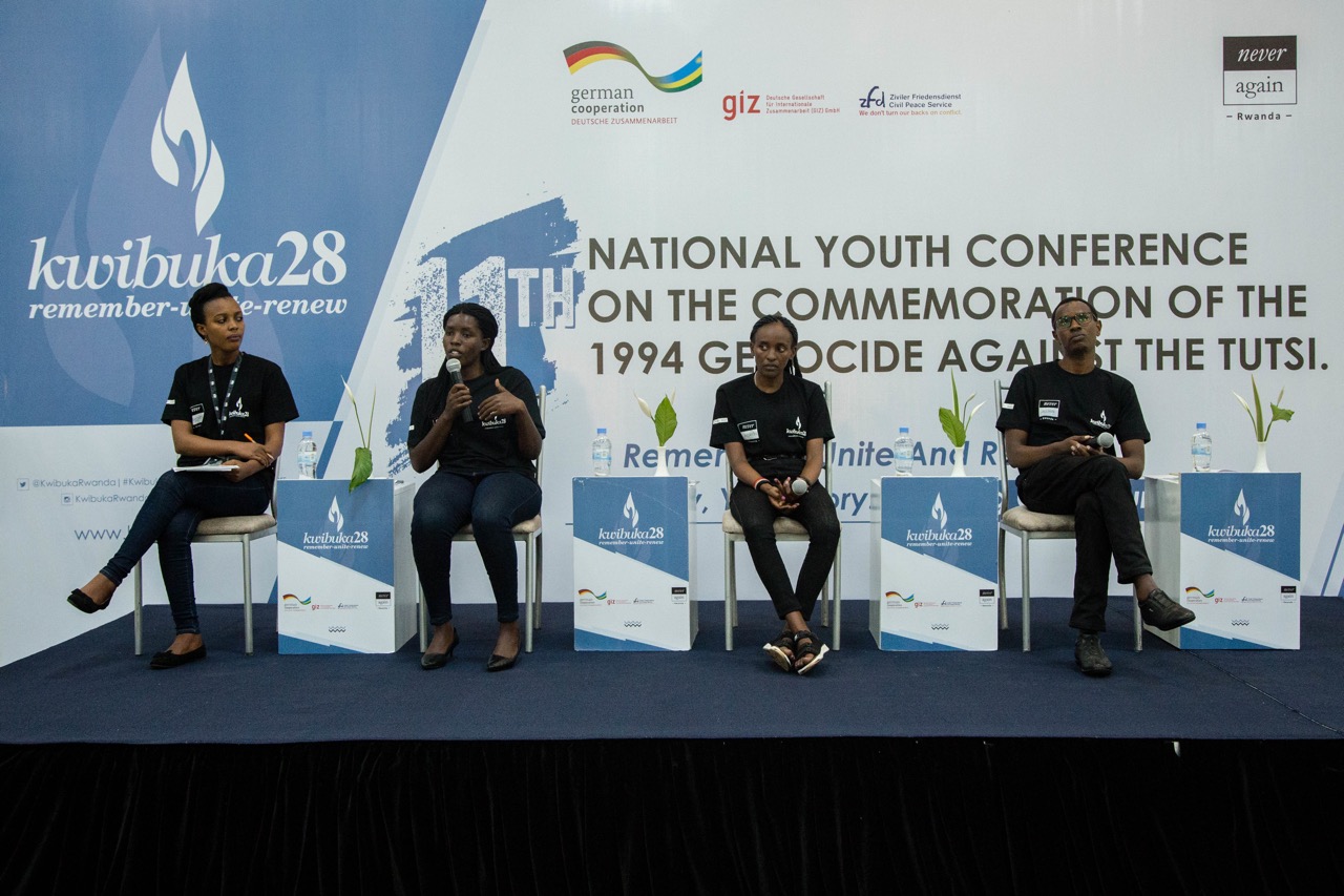 The 11th National Youth Conference on commemoration policy and practices of the 1994 Genocide against Tutsi organized by Never Again Rwanda. 
