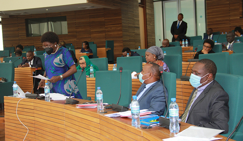 EALA members of parliament during a session in Arusha on June 14.Courtesy