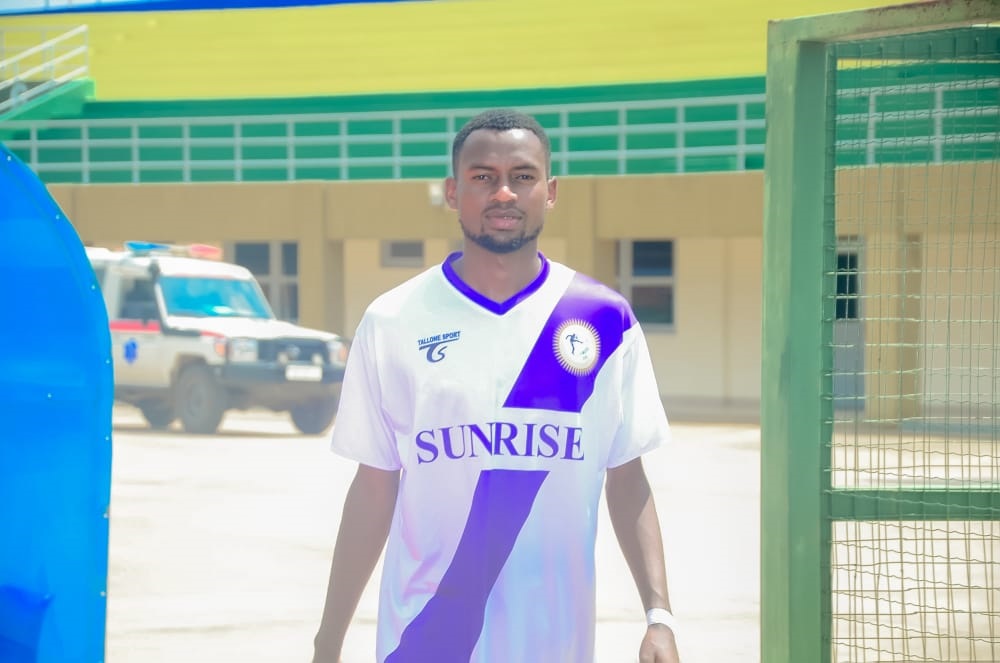 Elisa Mwizerwa says he has had a great season with Sunrise in the second division league. Photo: Courtesy.