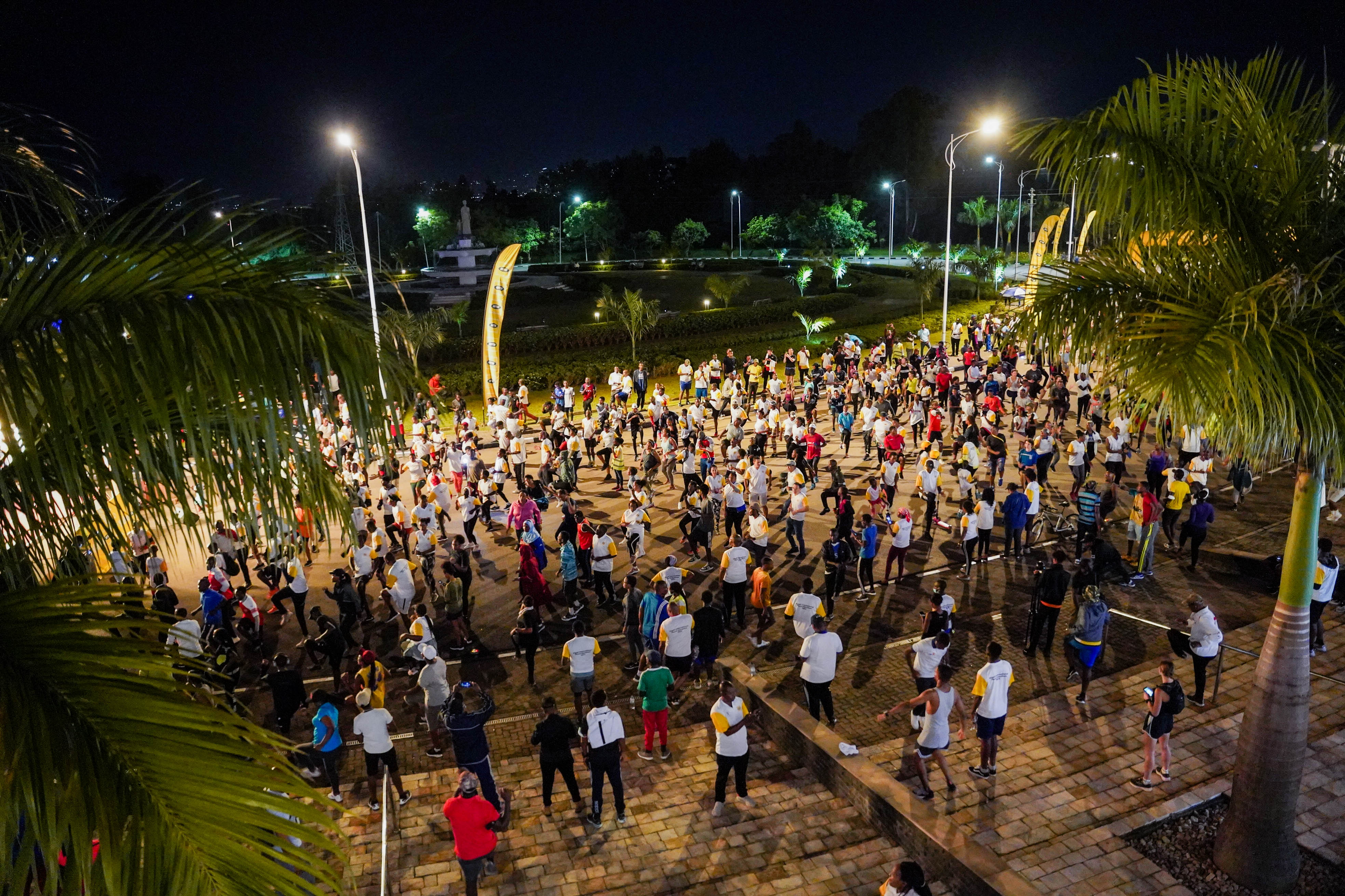 Kigali Night Run is one of the most popular public sports events in Rwanda. Photo: File.