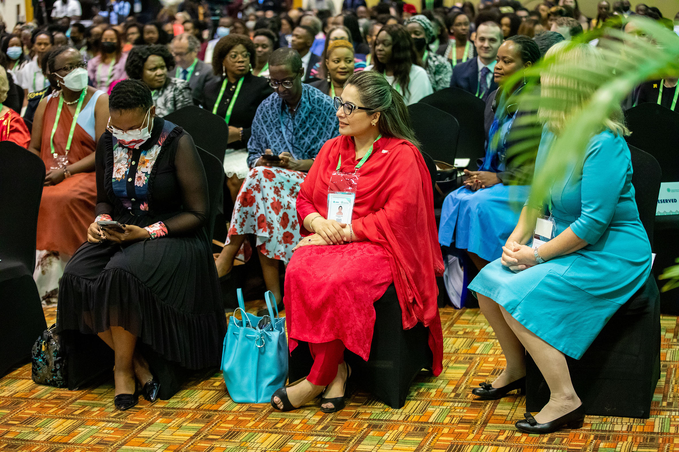 Delegates at the Commonwealth Women Forum on June 20. Photo: Olivier Mugwiza.