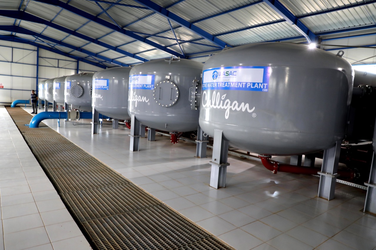 Nyabarongo water treatment plant in Kigali. Rwanda is set to benefit from the African Cities Water Adaptation (ACWA) Fund that is set to mobilise $62 billion so as to address water issues. 