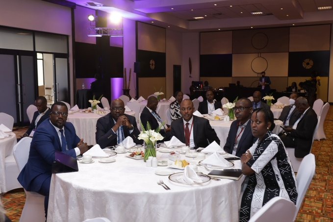 Heads of local sports federations (handball, basketball, cycling, volleyball, and swimming) also attended the Sports Breakfast event at Kigali Serena Hotel. / Courtesy