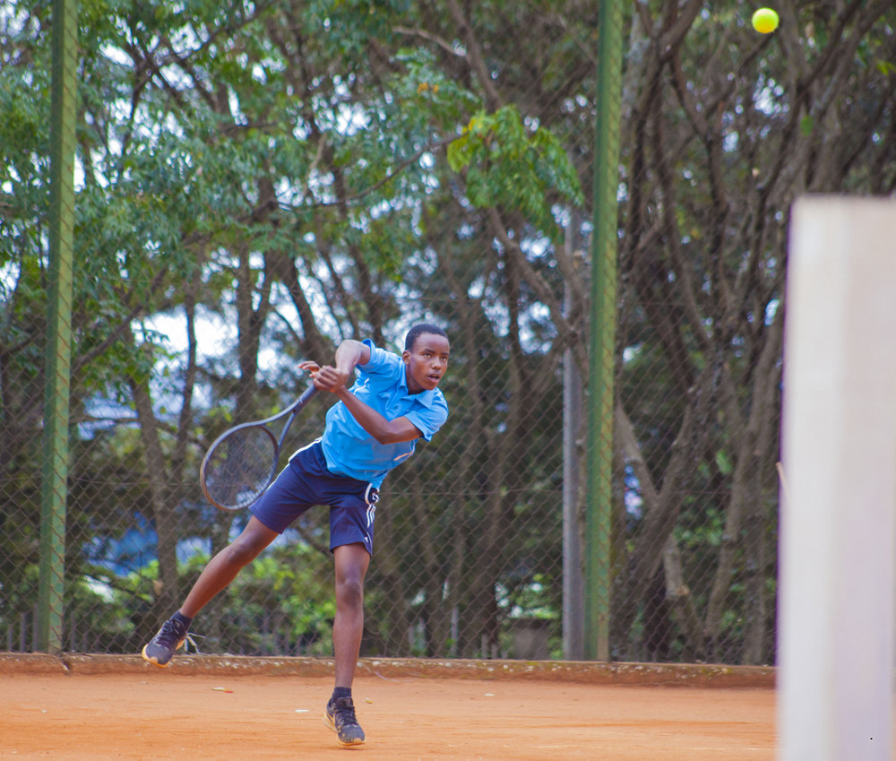 Junior Hakizumwami, a 16-year-old prodigy, is one of the five players to represent Rwanda at the Africa zone five qualifiers next month. Photo: File.