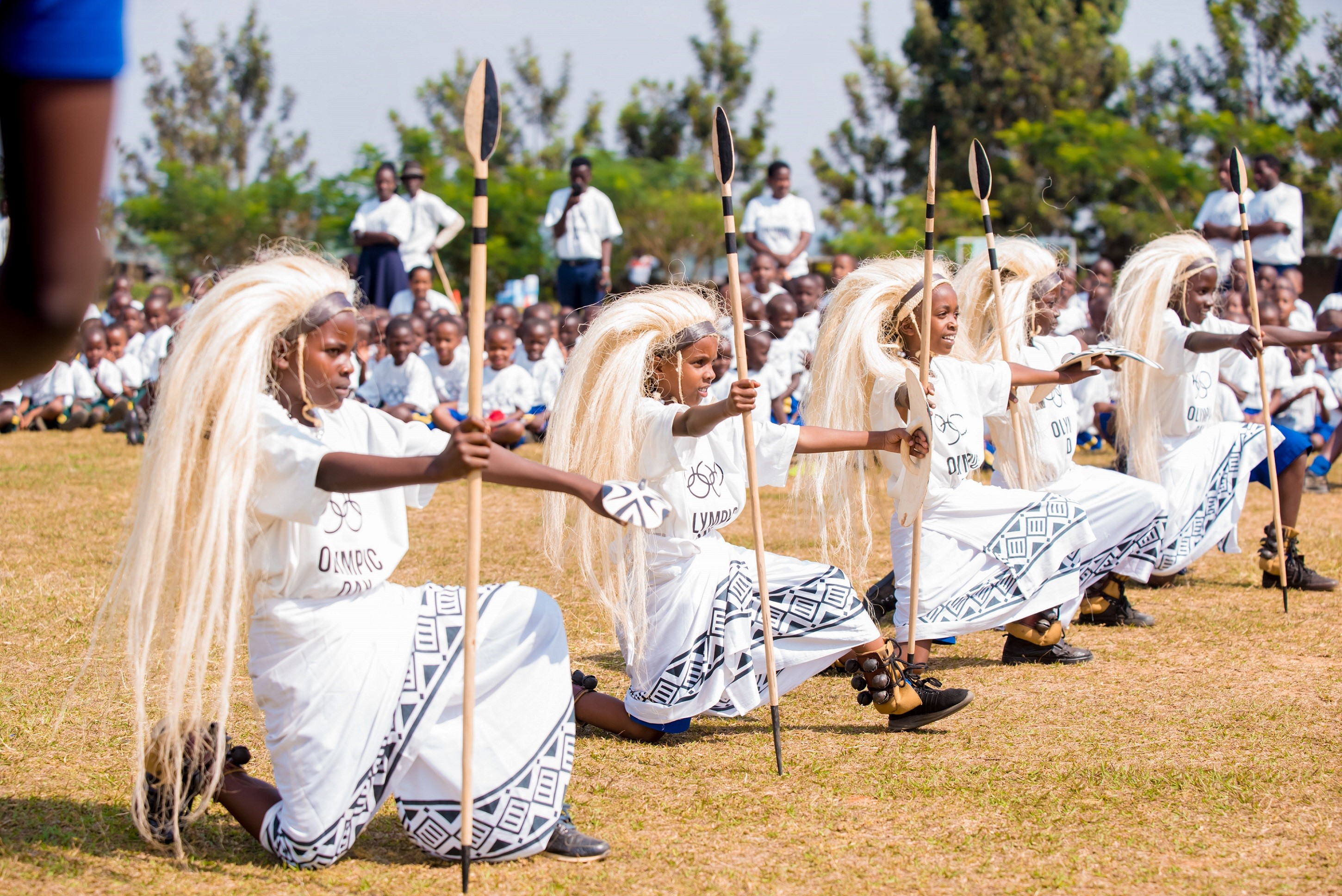 The Olympic Day 2022 was celebrated at the Rwanda Children Christian School, founded by former athlete Serge Gasore, in Bugesera District on Thursday, June 23. 