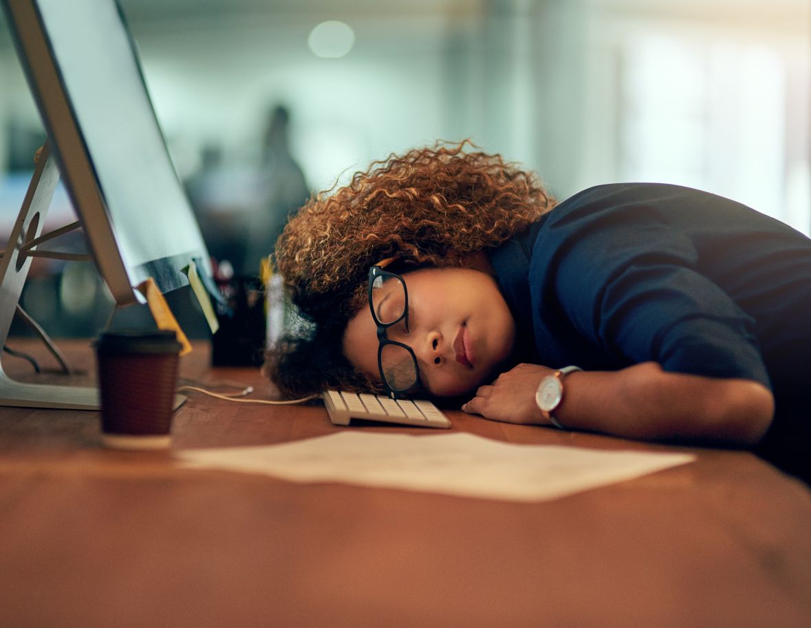 Symptoms of fatigue inlude chronic tiredness or sleepiness.  Photo/Net