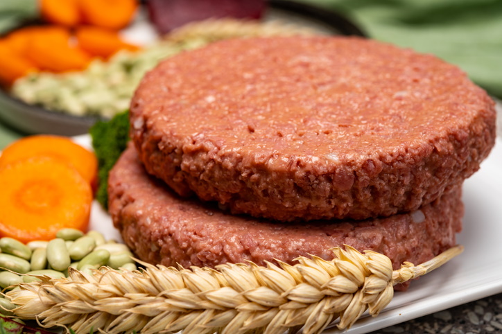 Plant-based meat is produced directly from plants. Photo/Net