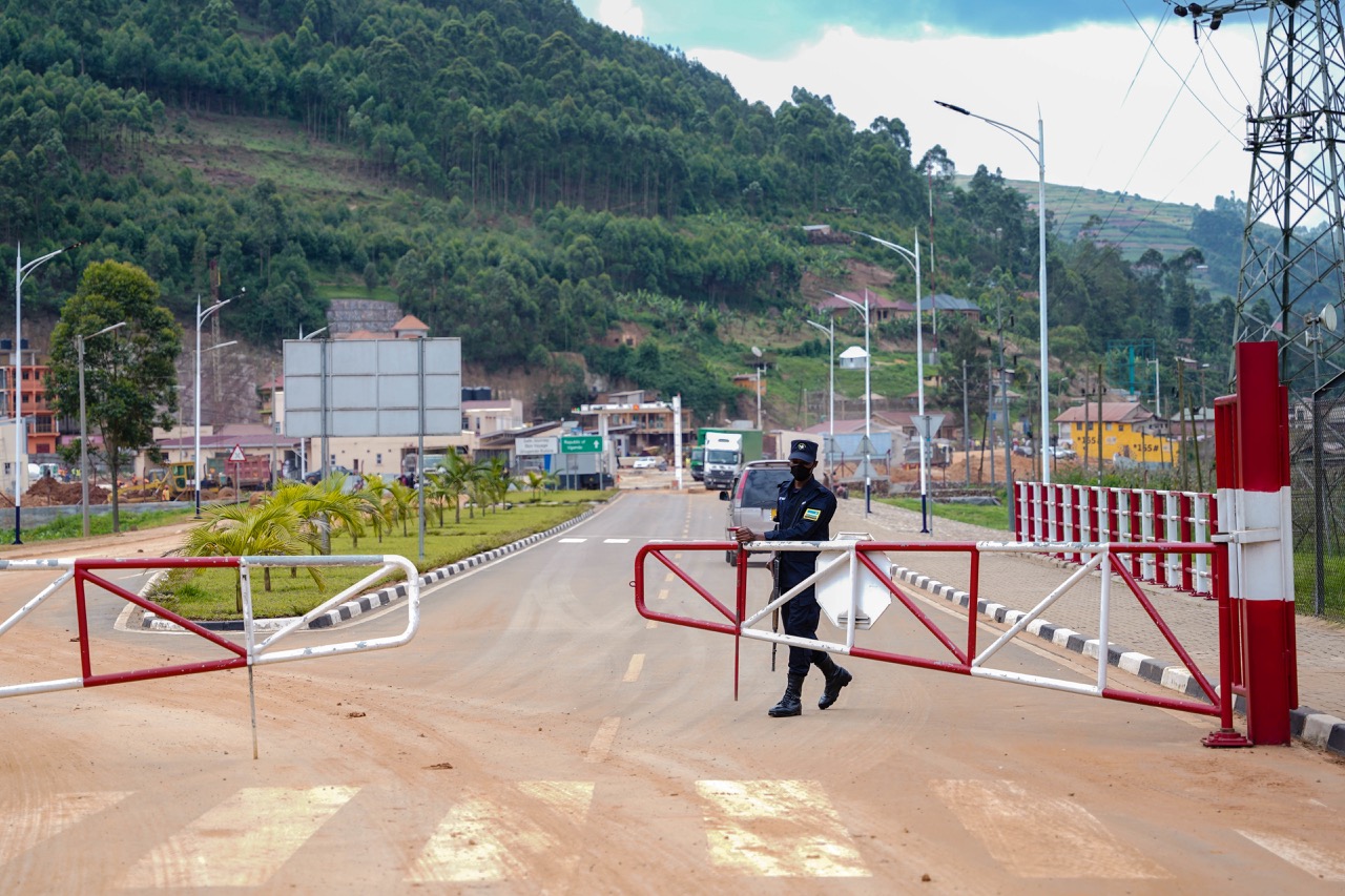 A view of Gatuna border. Women cross-border traders chart out solutions to ease the free movement of persons and cargo at Gatuna One Stop Border Post. 