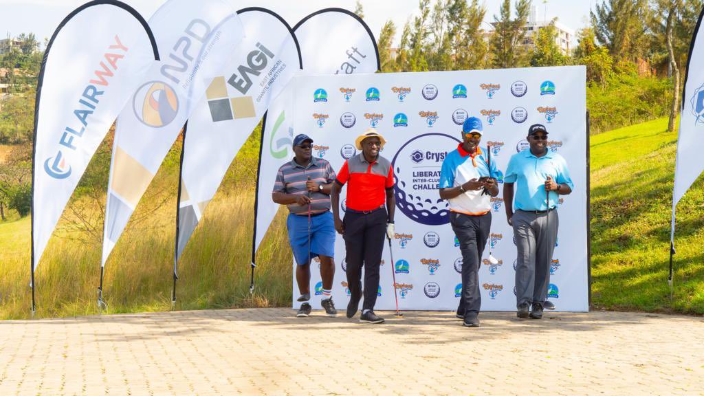 Golfers at the 2022 Crystal Liberation Inter Club Golf Challenge tournament on Saturday, July 2. 