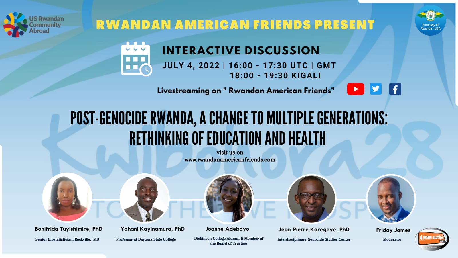 Liberation and changing paradigms: Views from Rwandan scholars in US