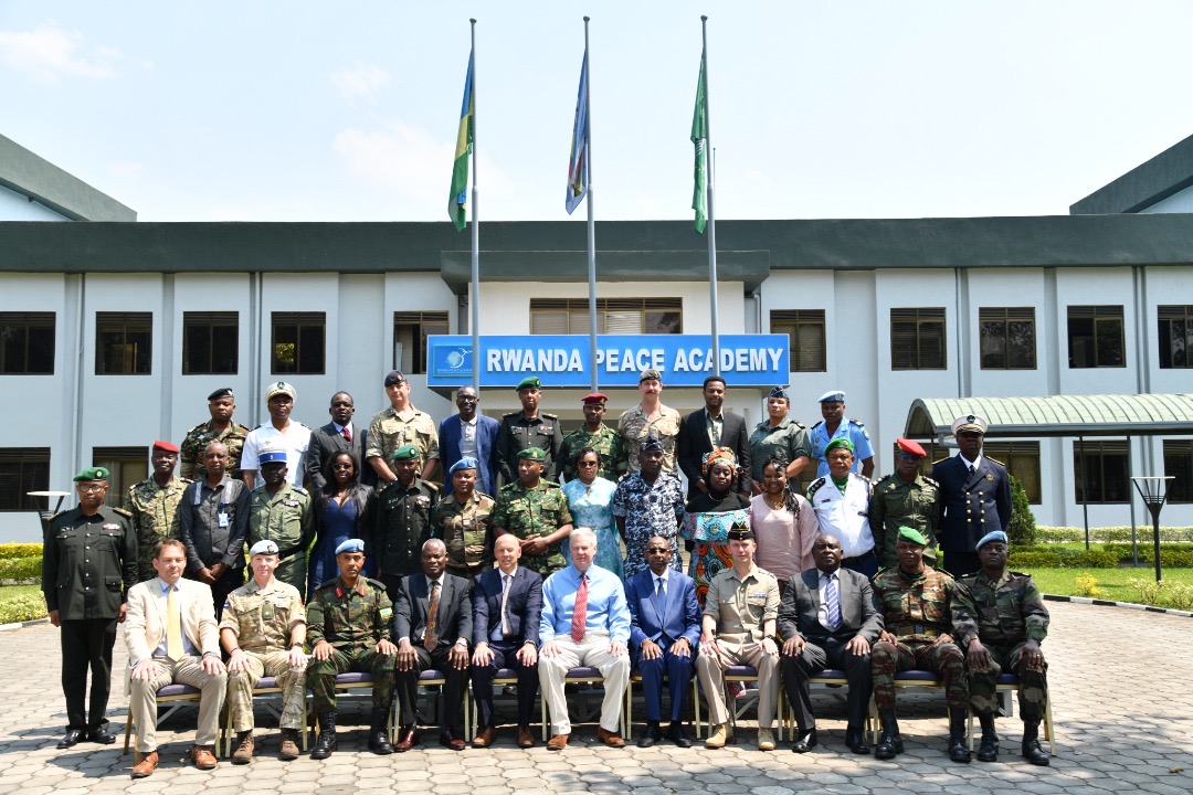 The two-week course was attended by 27 people who included civilians from Africa and the UK. courtesy