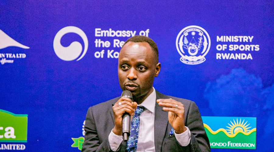 Placide Bagabo, the Director of the 2022 African Taekwondo Championships. He previously served as President of the Rwanda Taekwondo Federation. 