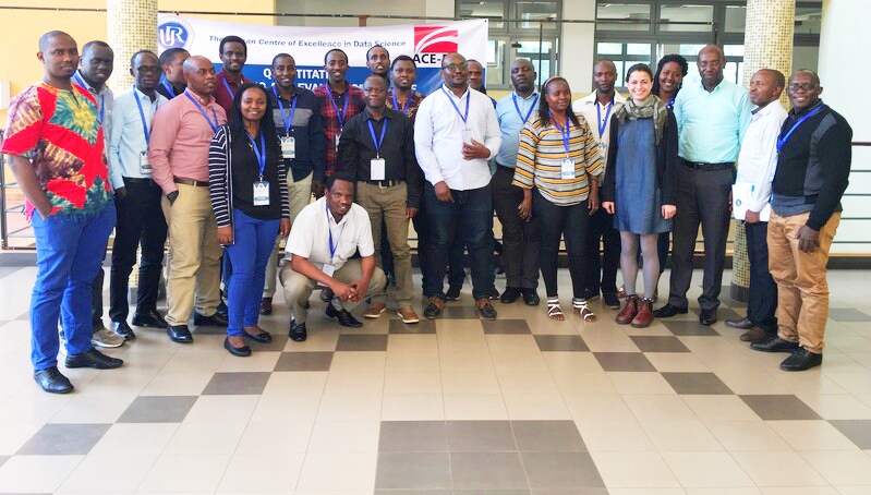 Trainees who follow professional short courses offered by the African Centre of Excellence in Data Science, in partnership with the Data Science Council of America. Photo: Courtesy.