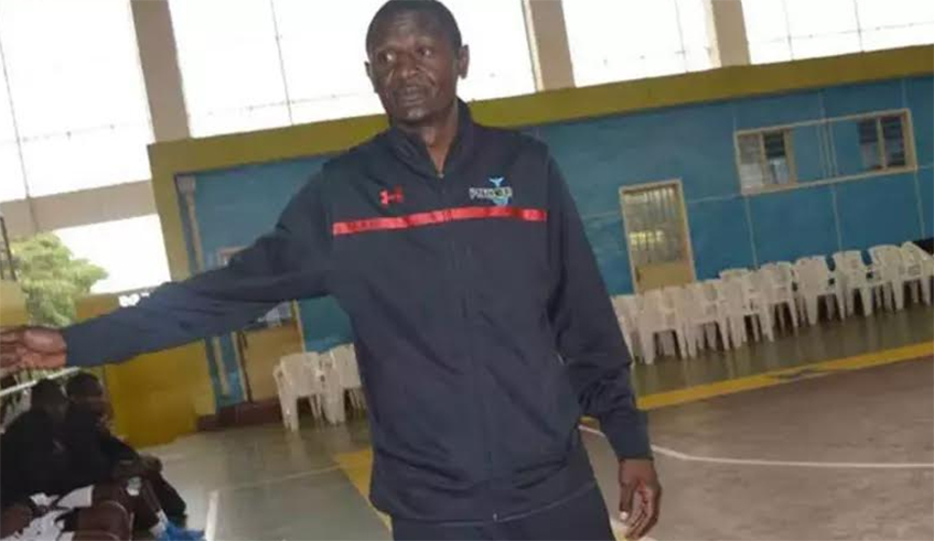 Kigali Titans head coach Cyrille Kalima.