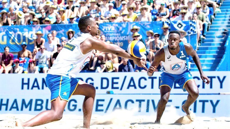 The national menu2019s beach volleyball team are stepping up preparations for the upcoming Commonwealth Games. Photo: Courtesy.