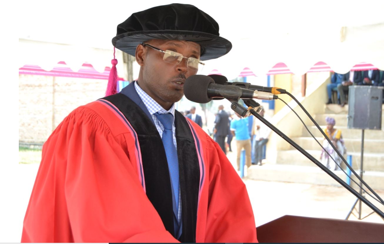 Dr Didas Kayihura Muganga, the new Acting Vice-Chancellor for the University of Rwanda.