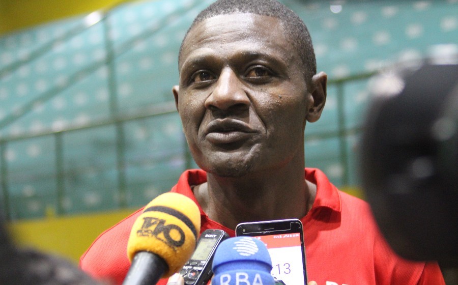 Cyril Kalima, the head coach of second division side Kigali Titans. 