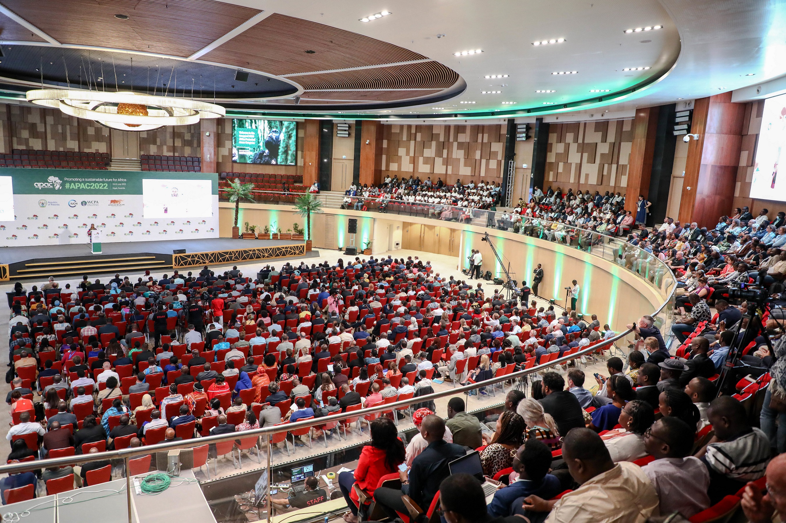 The inaugural African Protected Areas Congress (APAC), which got underway on July 18 in Kigali, attracted more than 2,000 participants from about 50 countries. 