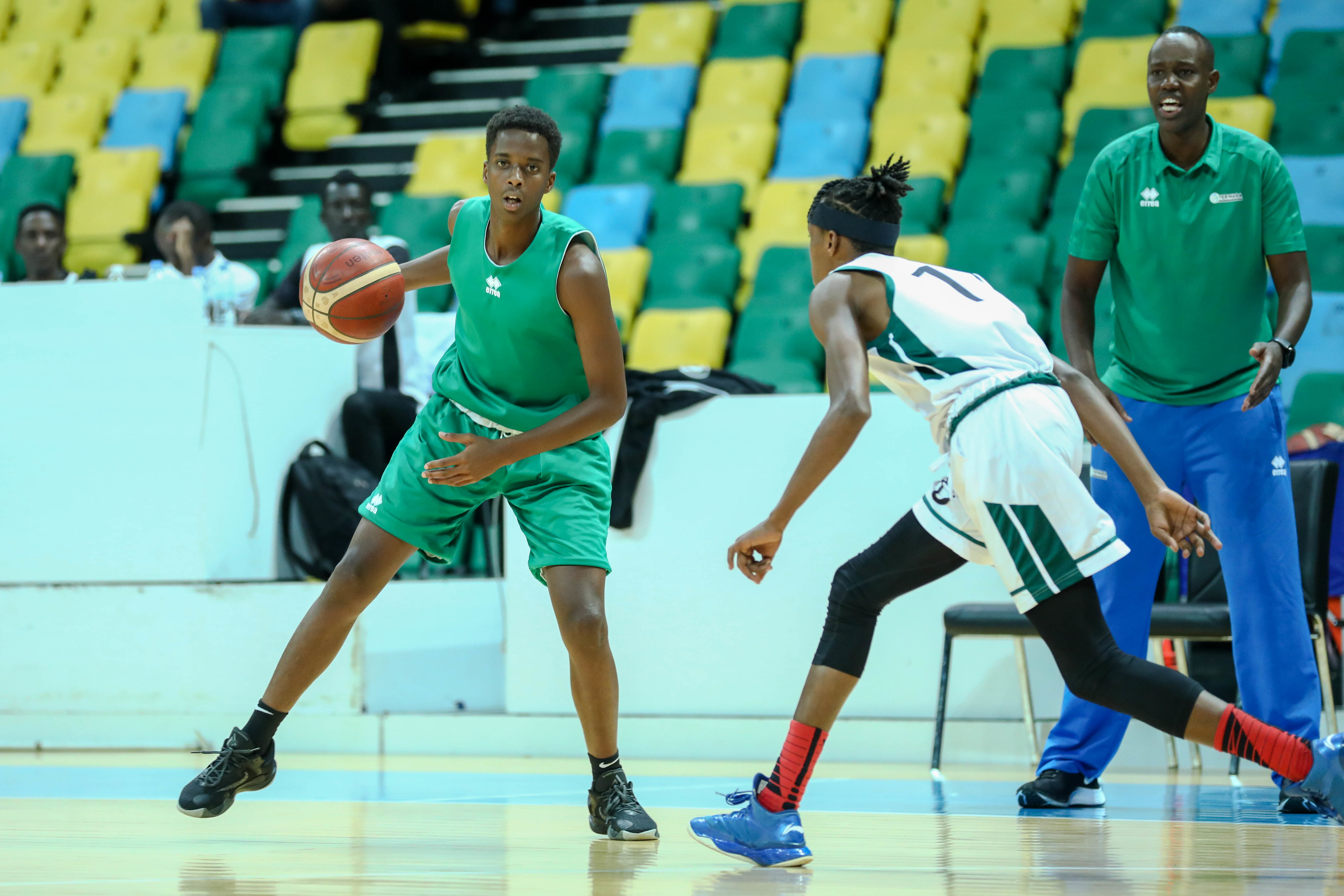 One of the U-18 Player during a recent friendly game. Yves Murenzi, the head coach of the U-18 national team has dropped three players from the provisional squad. 