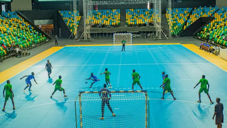 The U-20 national boysu2019 team have started training ahead of the Junior Africa Nations Championship that will be held in August 20-27 at BK Arena. Courtesy. Photo: Courtesy.