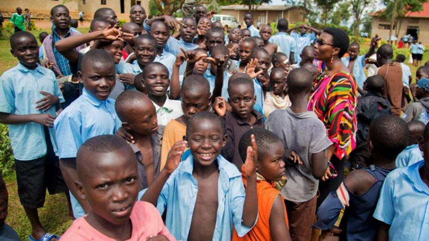 Former street children  at Gitagata Rehabilitation Centre, a children facility in Bugesera District. Civil Society's analysis shows that the budget allocated to child rights protection and promotion has been reduced by 87%. File