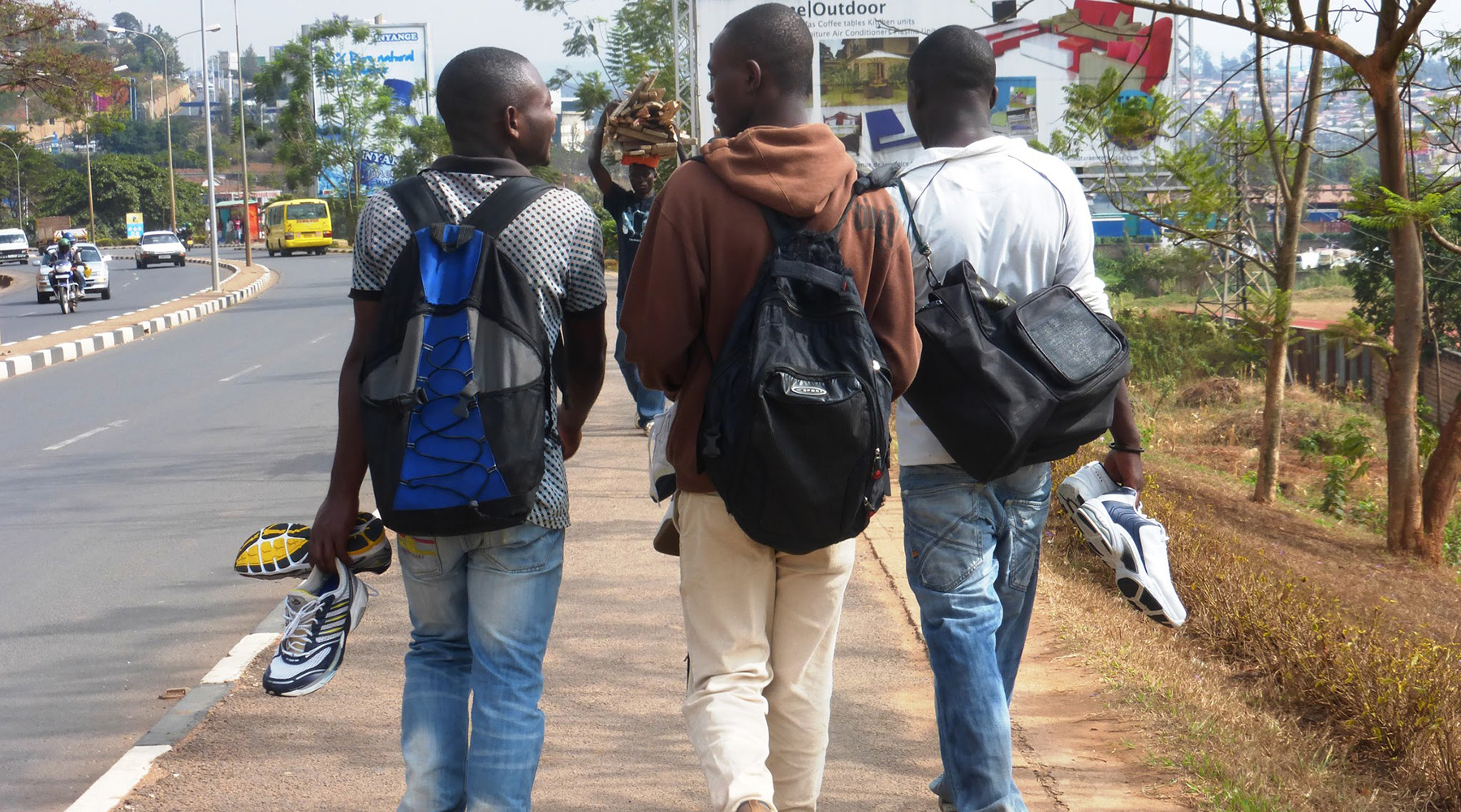 Some of the street vendors in Kigali. The City of Kigali has unveiled a plan to enable street vendors to benefit from VUP financial services. 