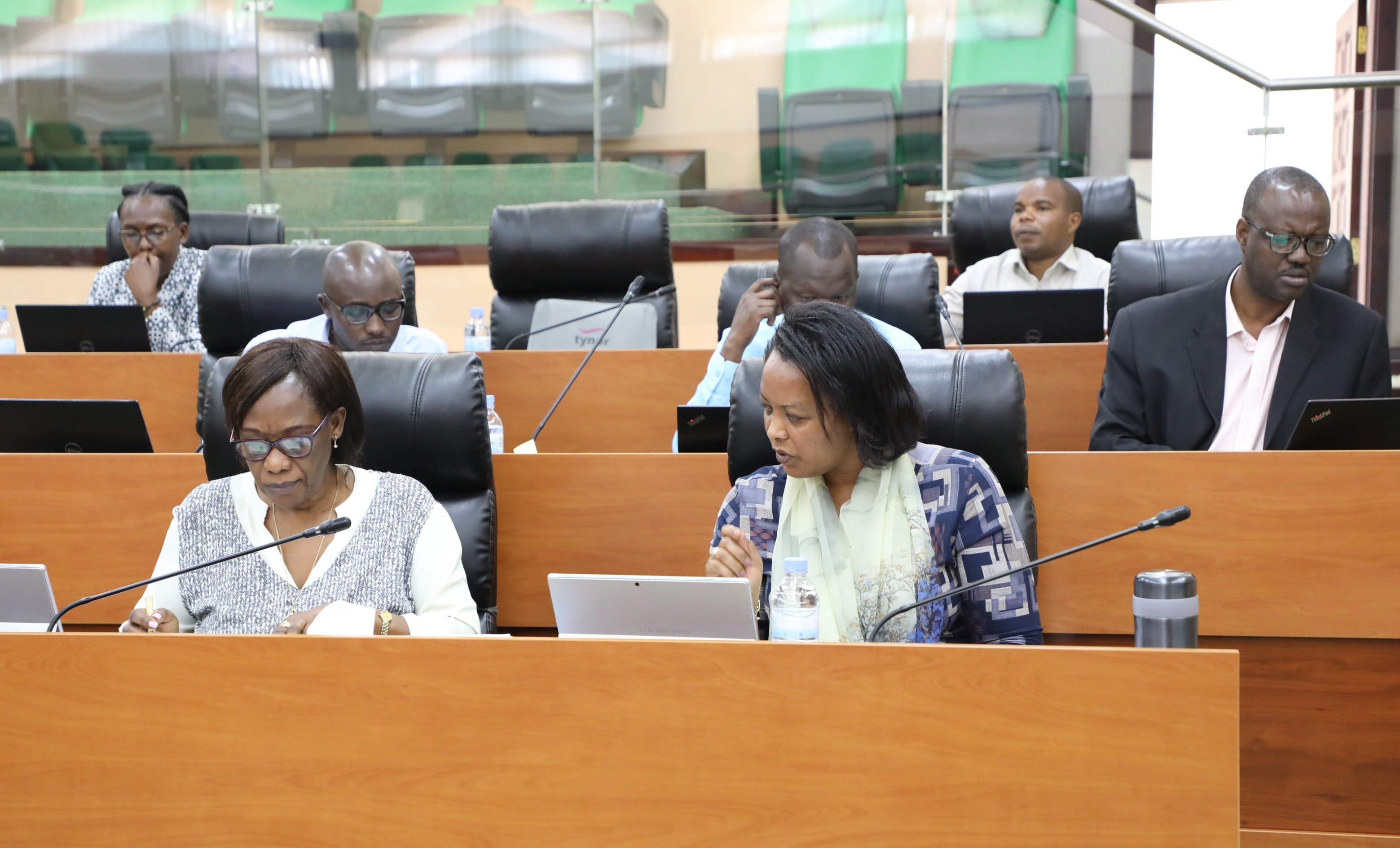 Members of the Senate during a Plenary Sitting  on Wednesday, August 10. Courtesy